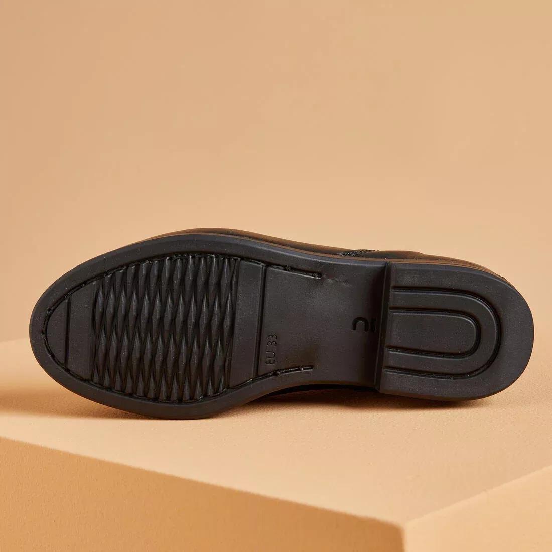 BLACK Kids' Horse Riding Jodhpur Boots 500, No Color, large image number 2