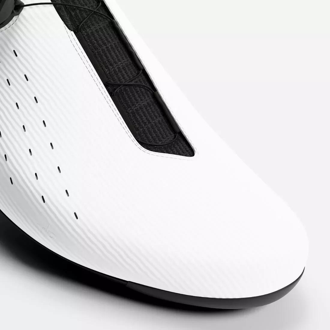 Road Cycling Shoes EDR, White, No Color, large image number 5