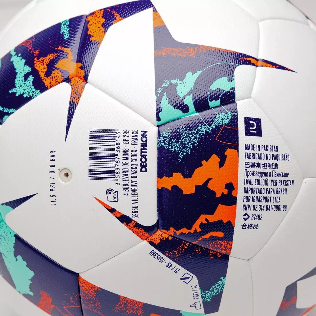 ULTRA WHITE Uber Eats Ligue 1 Official Replica Football 2022 Size 5, No Color, large image number 5