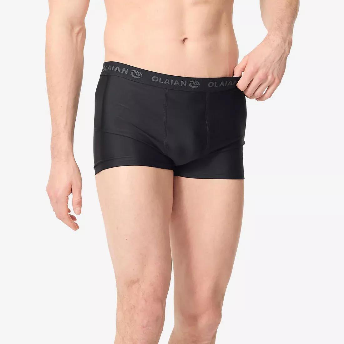 Base Layer Boxer - 500, Black, No Color, large image number 0