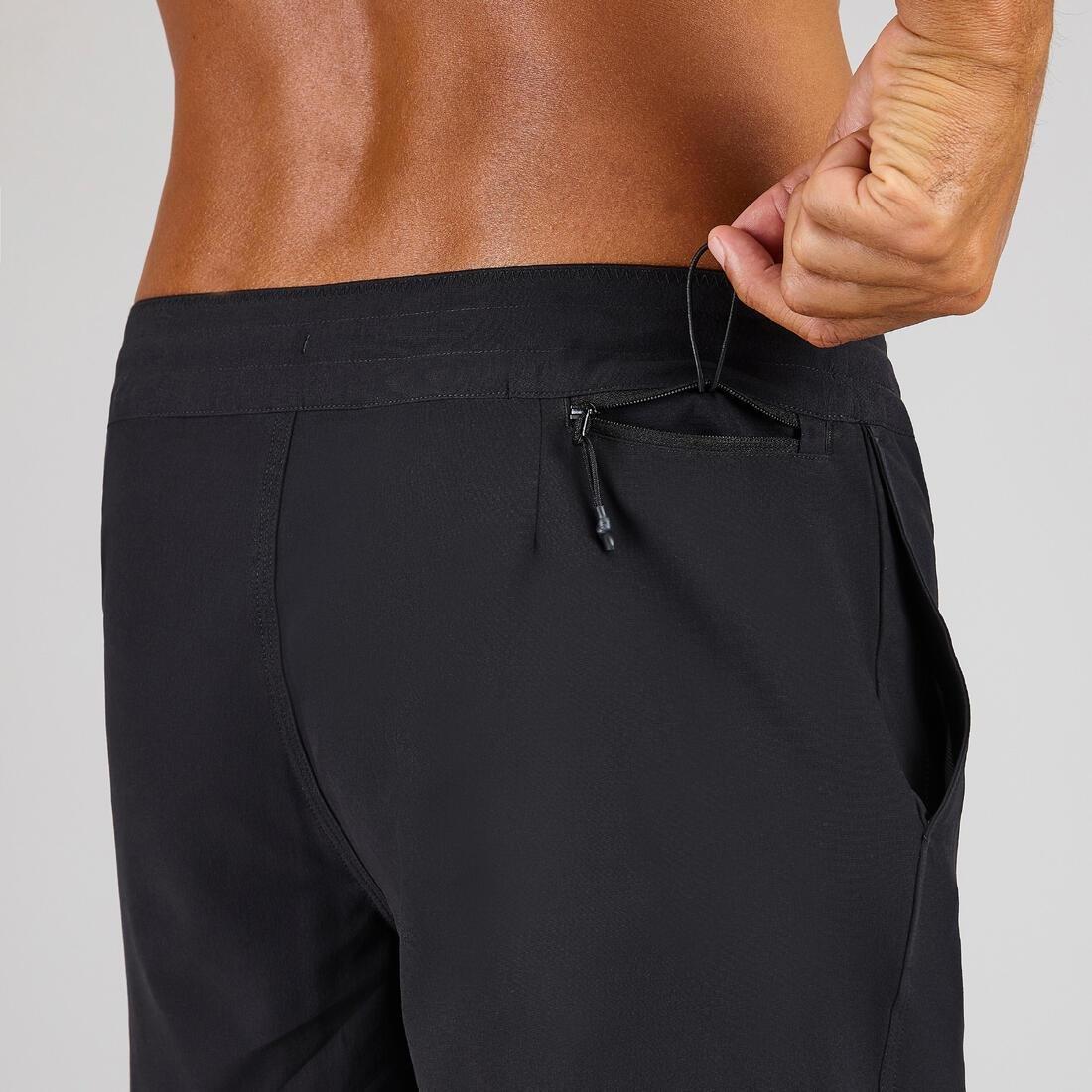 Men Surfing Boardshorts - 500 17Inch, Black, , large image number 4