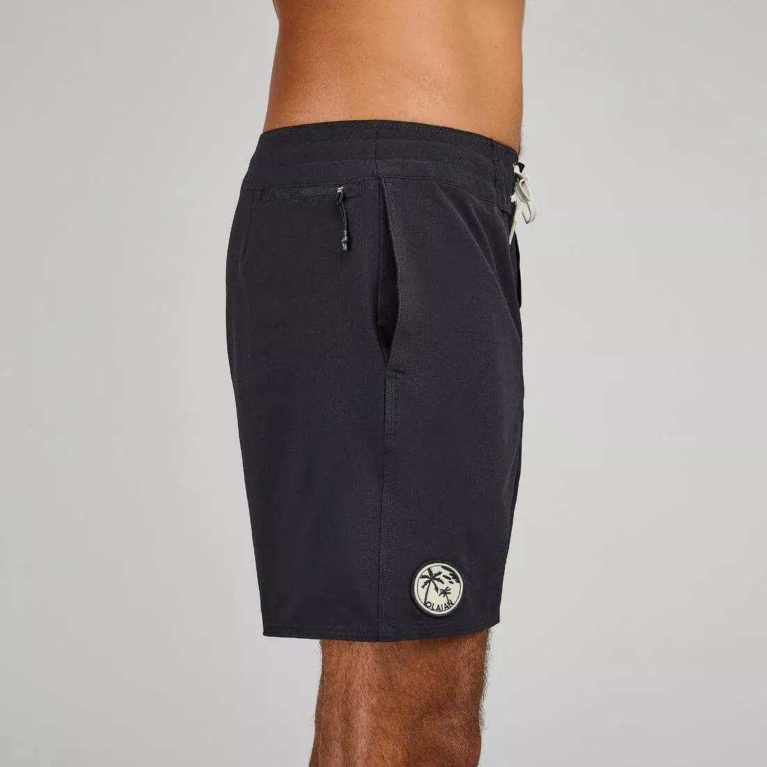 Men Surfing Boardshorts - 500 17Inch, Black, , large image number 6