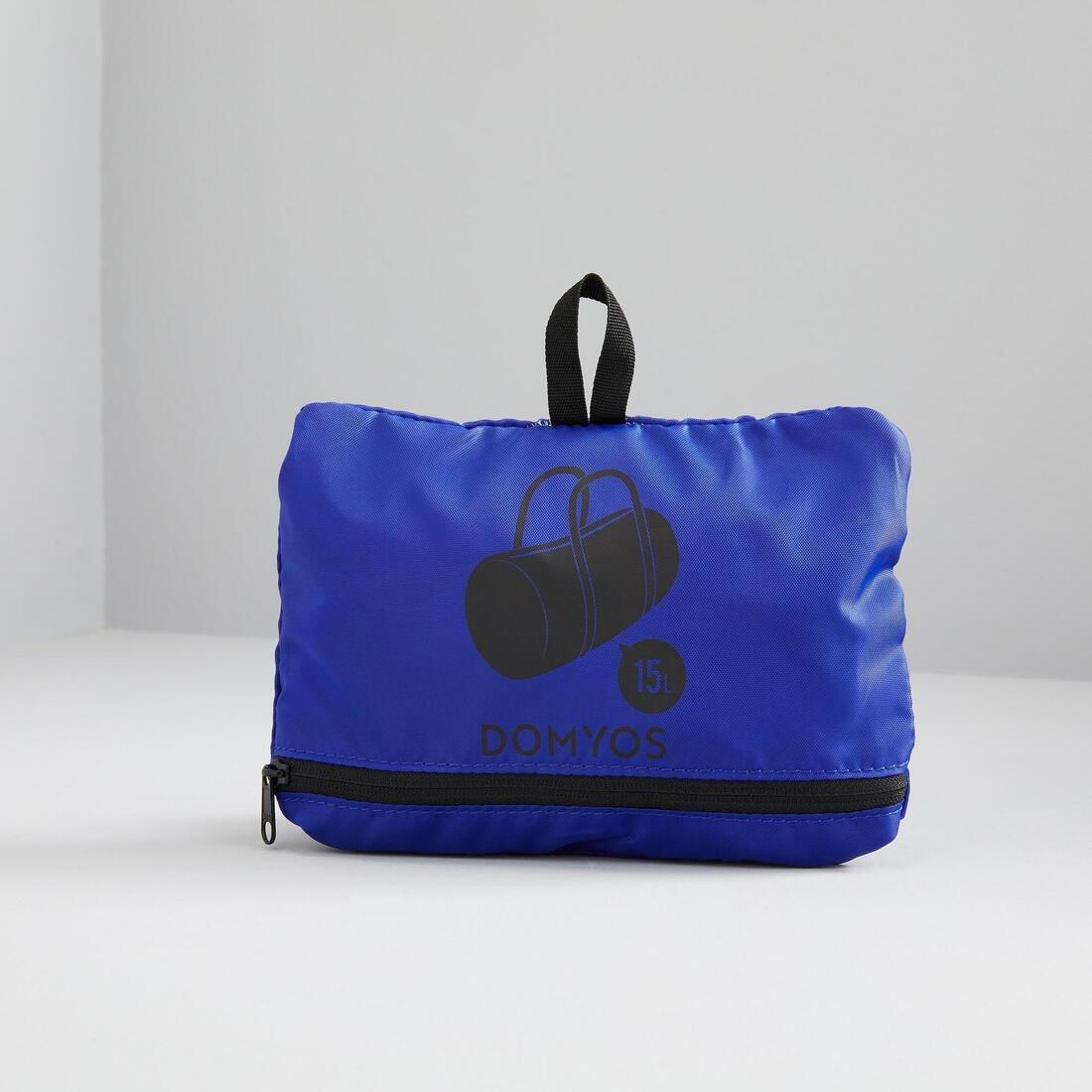 DOMYOS - Cardio Fitness Training 15 L Folding Bag Print, Green