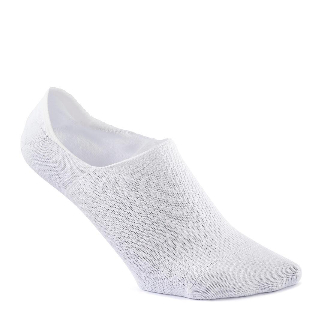 Unisex Invisible Walking Socks - Pack Of 2 Pairs, White, , large image number 5