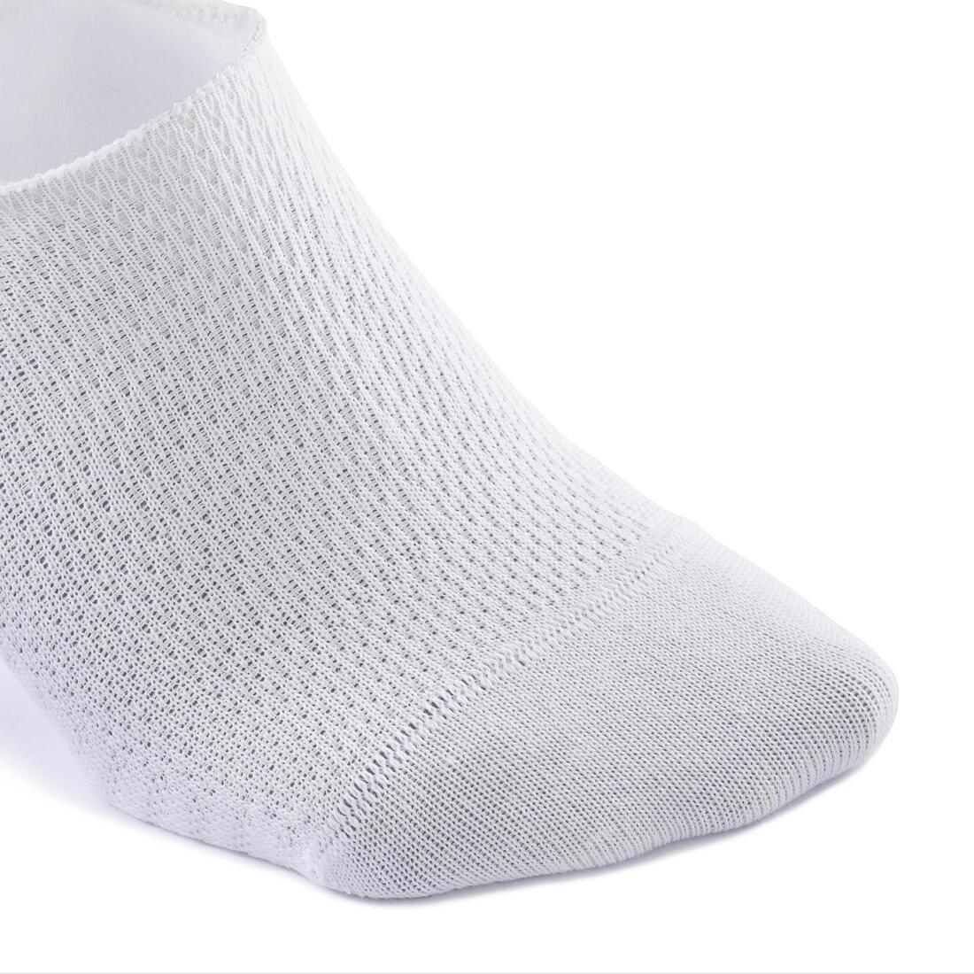 Unisex Invisible Walking Socks - Pack Of 2 Pairs, White, , large image number 7