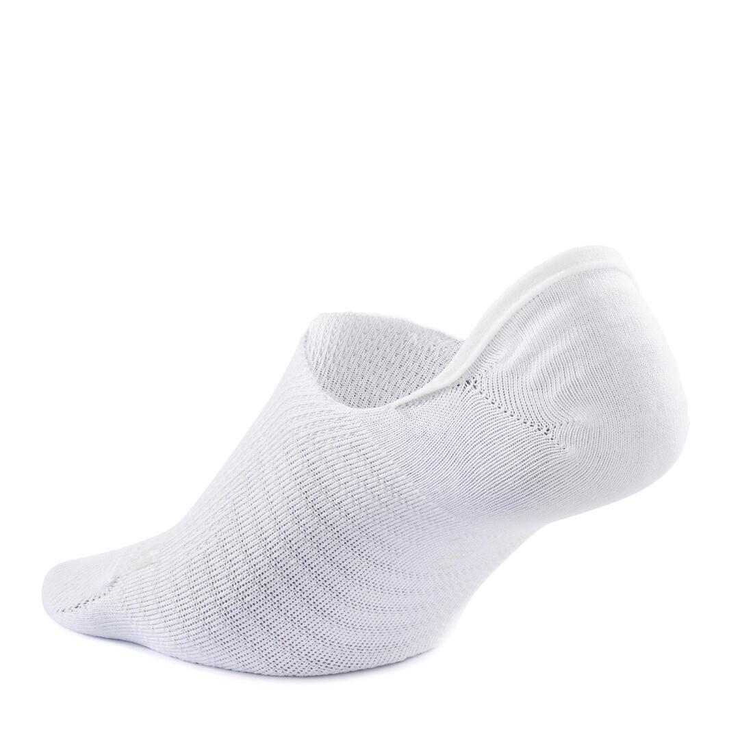 Unisex Invisible Walking Socks - Pack Of 2 Pairs, White, , large image number 8