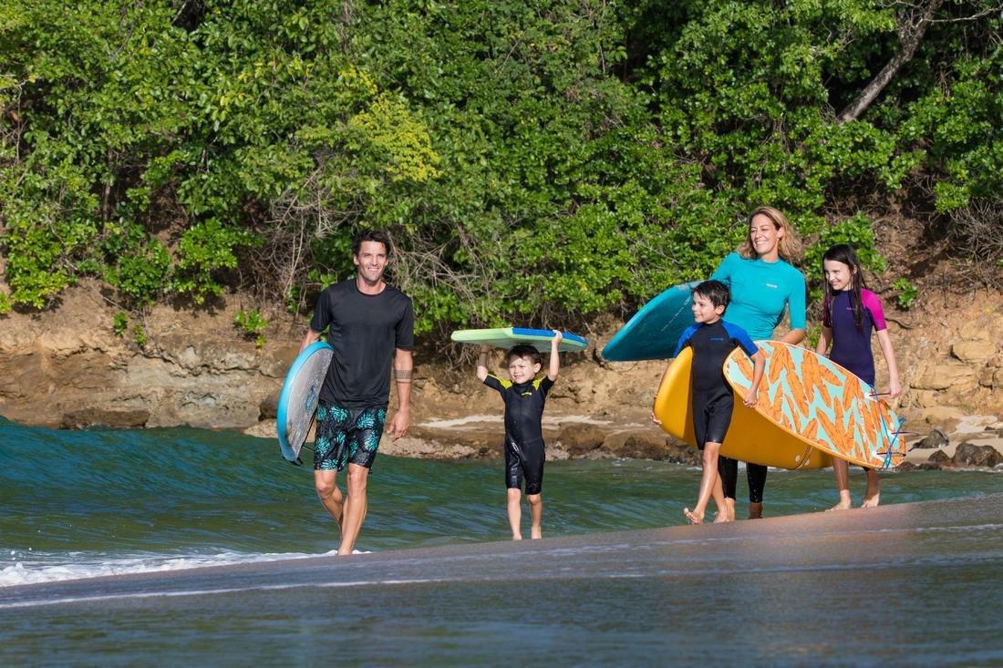DEFAULT FOAM SURFBOARD 500 7'8. Comes with 1 leash and 3 fins, No Color, large image number 6