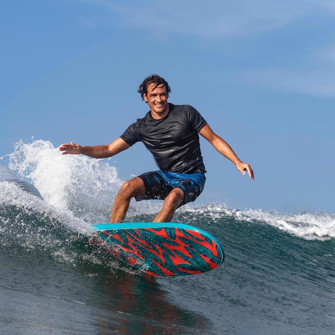 DEFAULT FOAM SURFBOARD 500 7'8. Comes with 1 leash and 3 fins, No Color, large image number 9