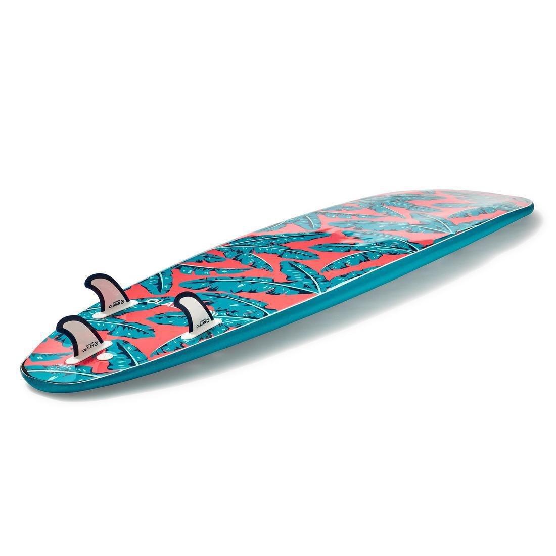 DEFAULT FOAM SURFBOARD 500 7'8. Comes with 1 leash and 3 fins, No Color, large image number 11