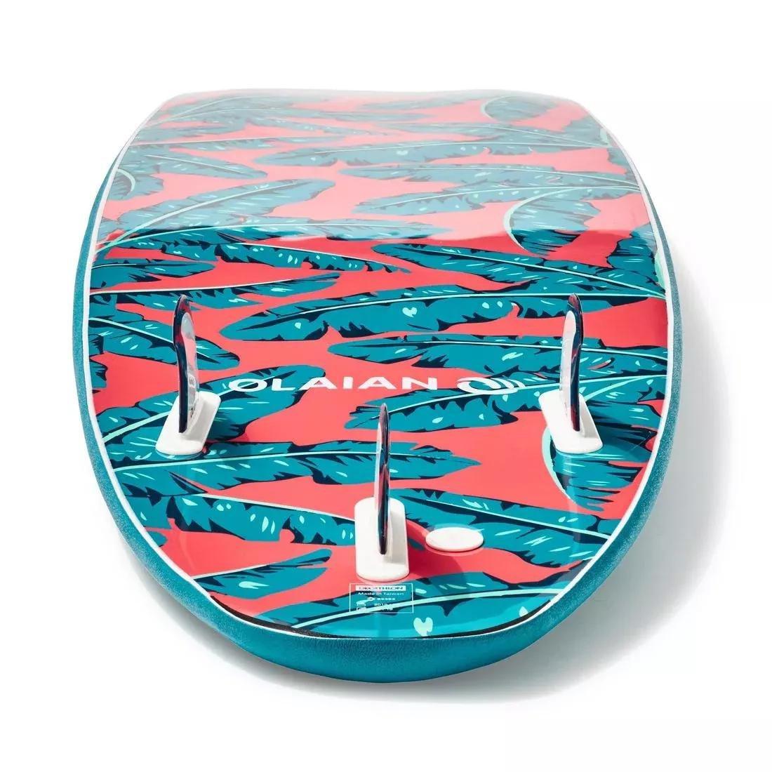 DEFAULT FOAM SURFBOARD 500 7'8. Comes with 1 leash and 3 fins, No Color, large image number 12