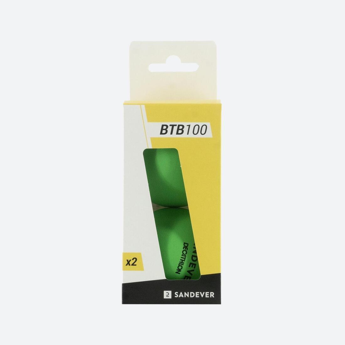 DEFAULT Beach Tennis Ball BTB 100 Twin-Pack, No Color, large image number 1