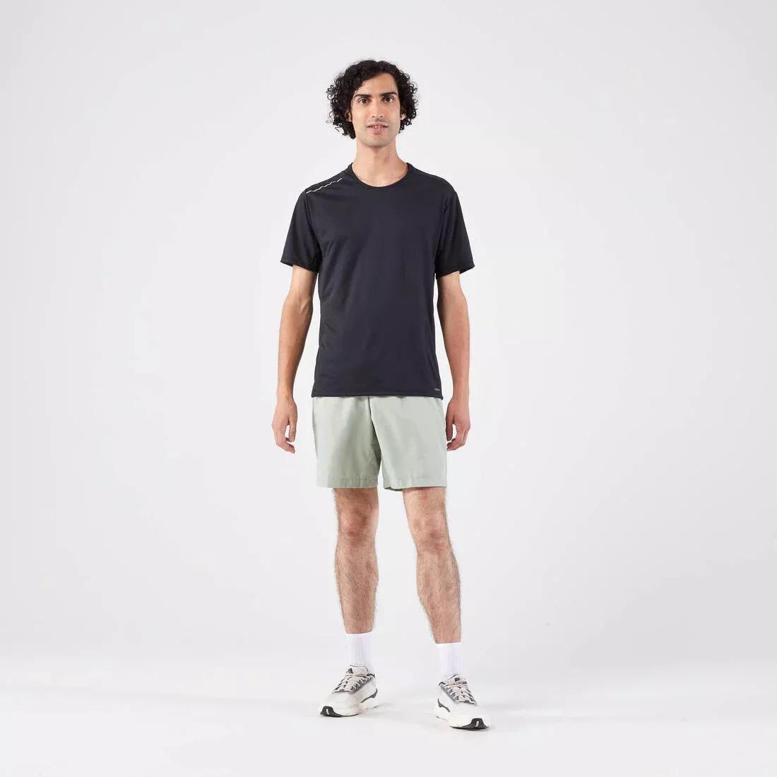 Men Dry+ Breathable Running T-Shirt, Yellow, , large image number 5