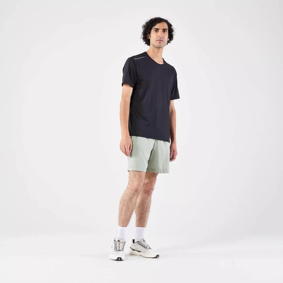Men Dry+ Breathable Running T-Shirt, Yellow, , large image number 8