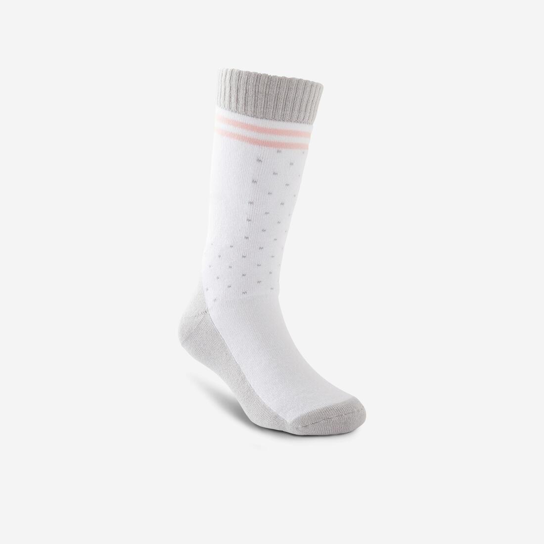 Kids Unisex Inline Skating Socks, Grey, No Color, medium
