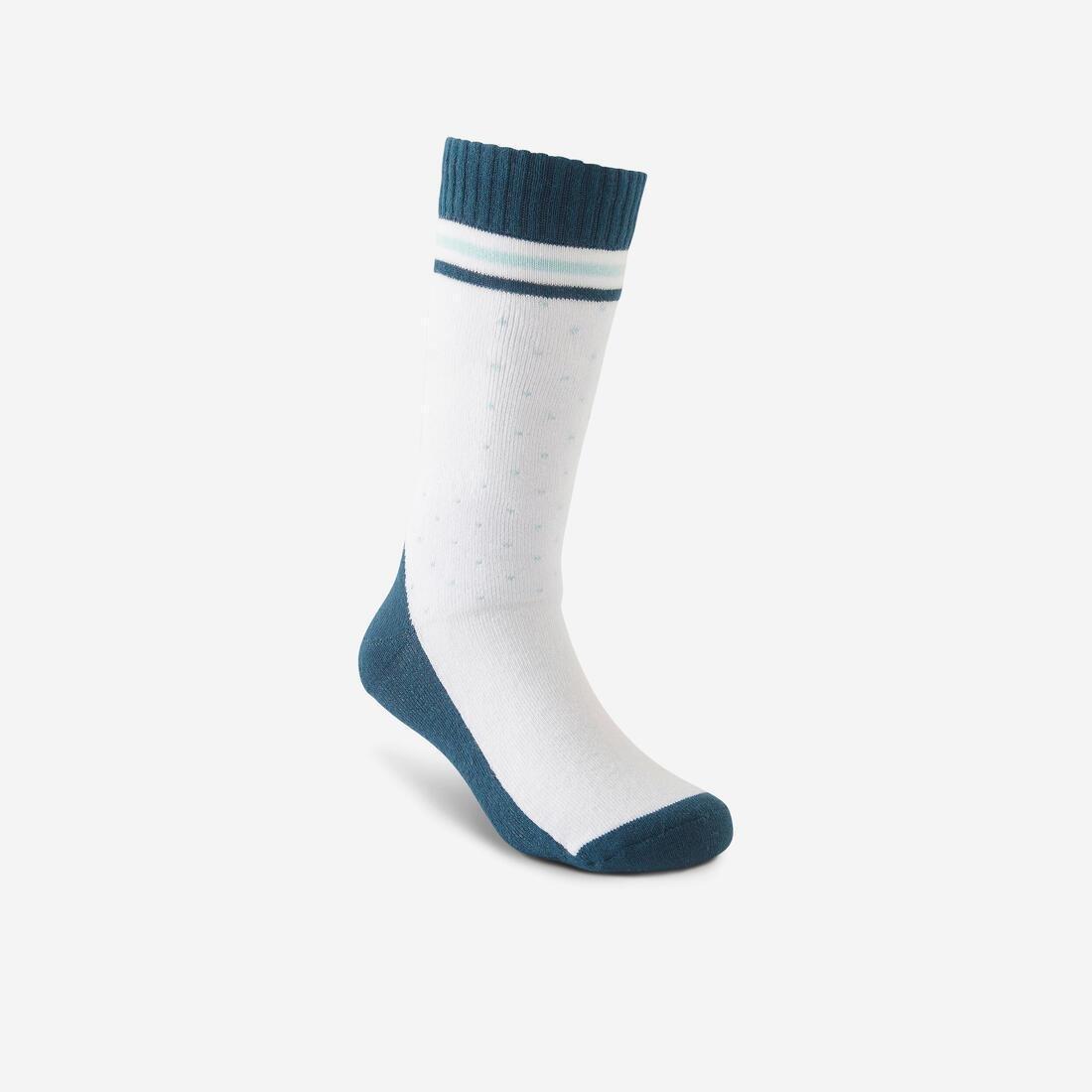 Kids Unisex Inline Skating Socks, Grey, , large image number 1