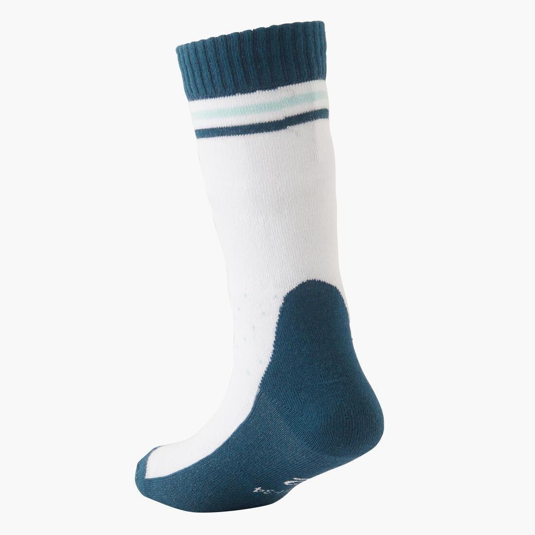 Kids Unisex Inline Skating Socks, Grey, , large image number 8