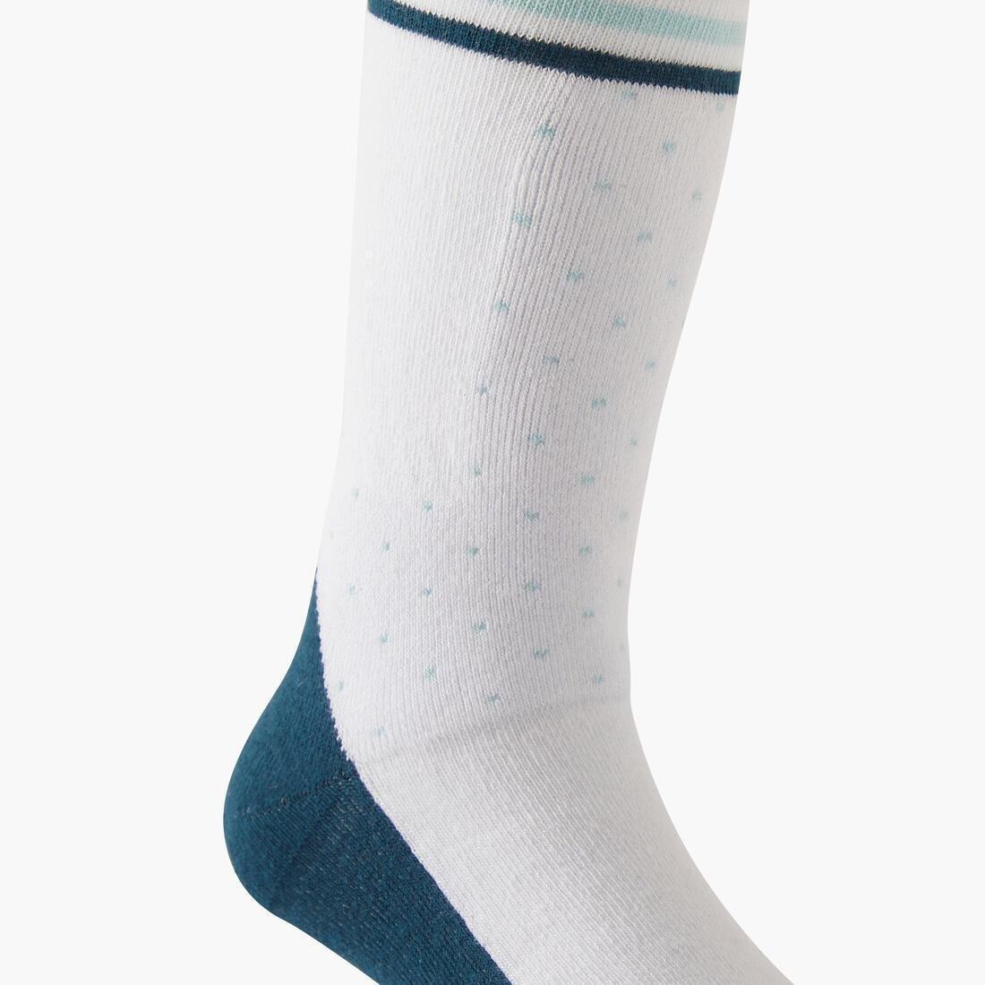 Kids Unisex Inline Skating Socks, Grey, , large image number 9