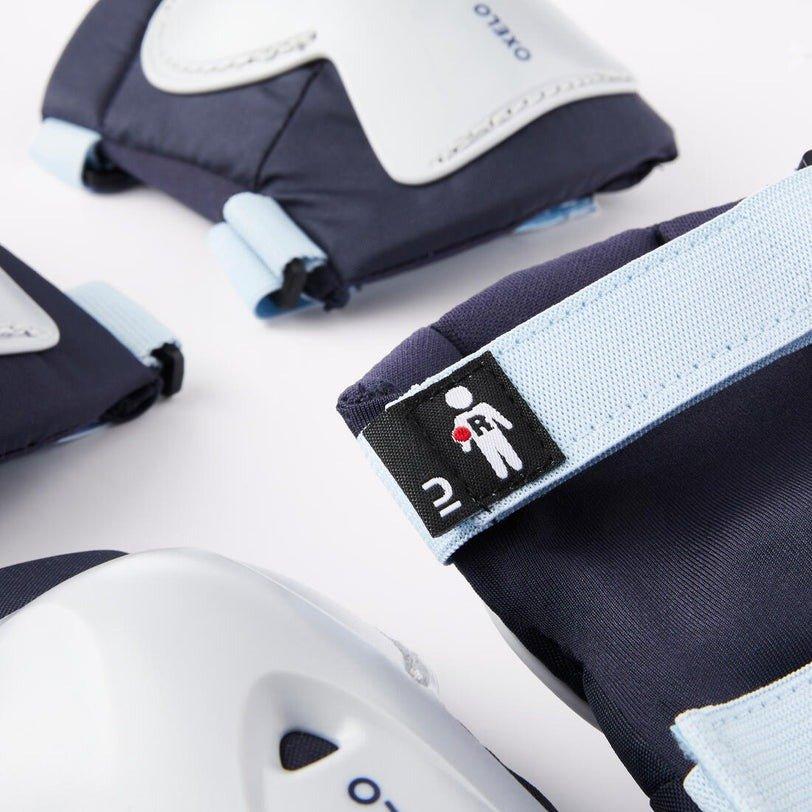 ORANGE Kids' 3x2 Skating Scooter Skateboard Protectors Set Play, No Color, medium