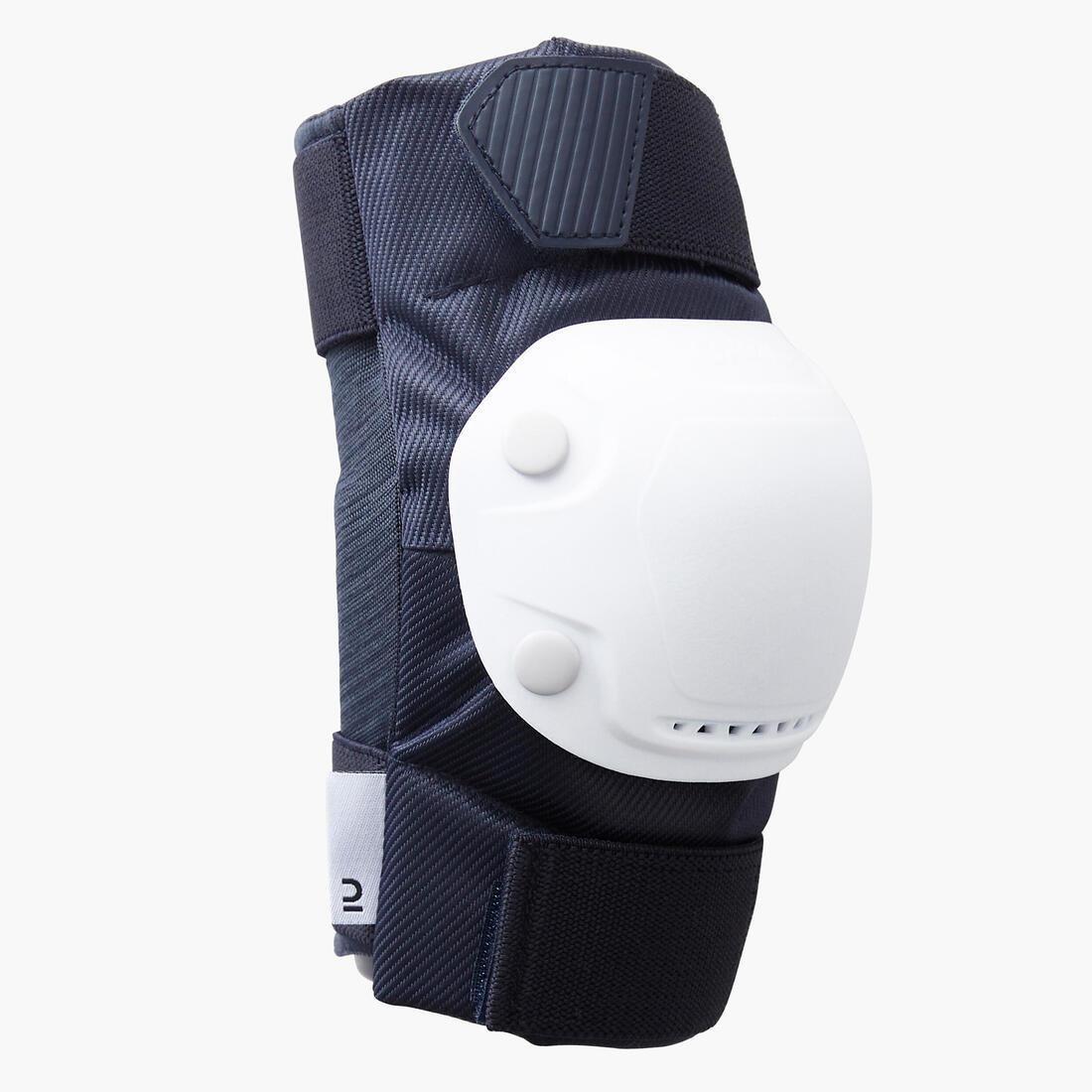 Adult 2 X 3-Piece Inline Skate Protection Set - Fit500, Navy, , large image number 10