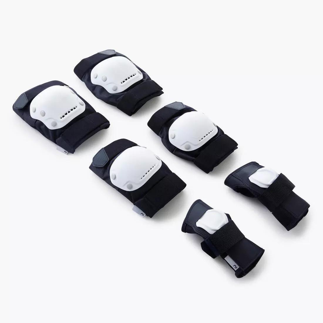 Adult 2 X 3-Piece Inline Skate Protection Set - Fit500, Navy, , large image number 12