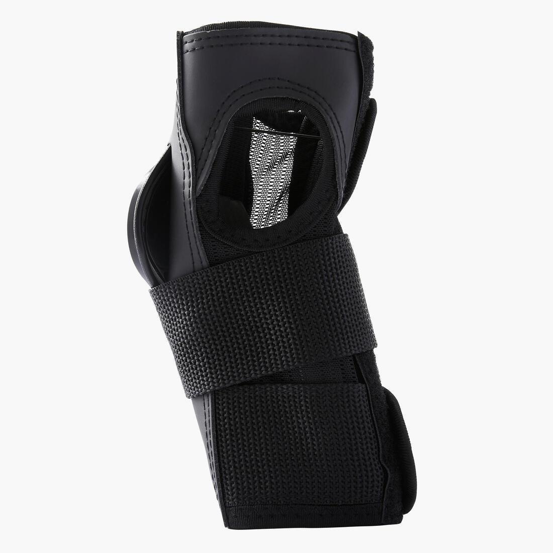 BLACK Fit500 Adult Skating Wrist Guards, , large image number 6