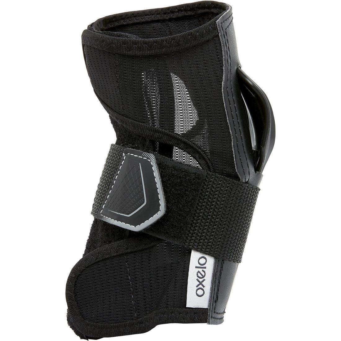 BLACK Fit500 Adult Skating Wrist Guards, , large image number 10