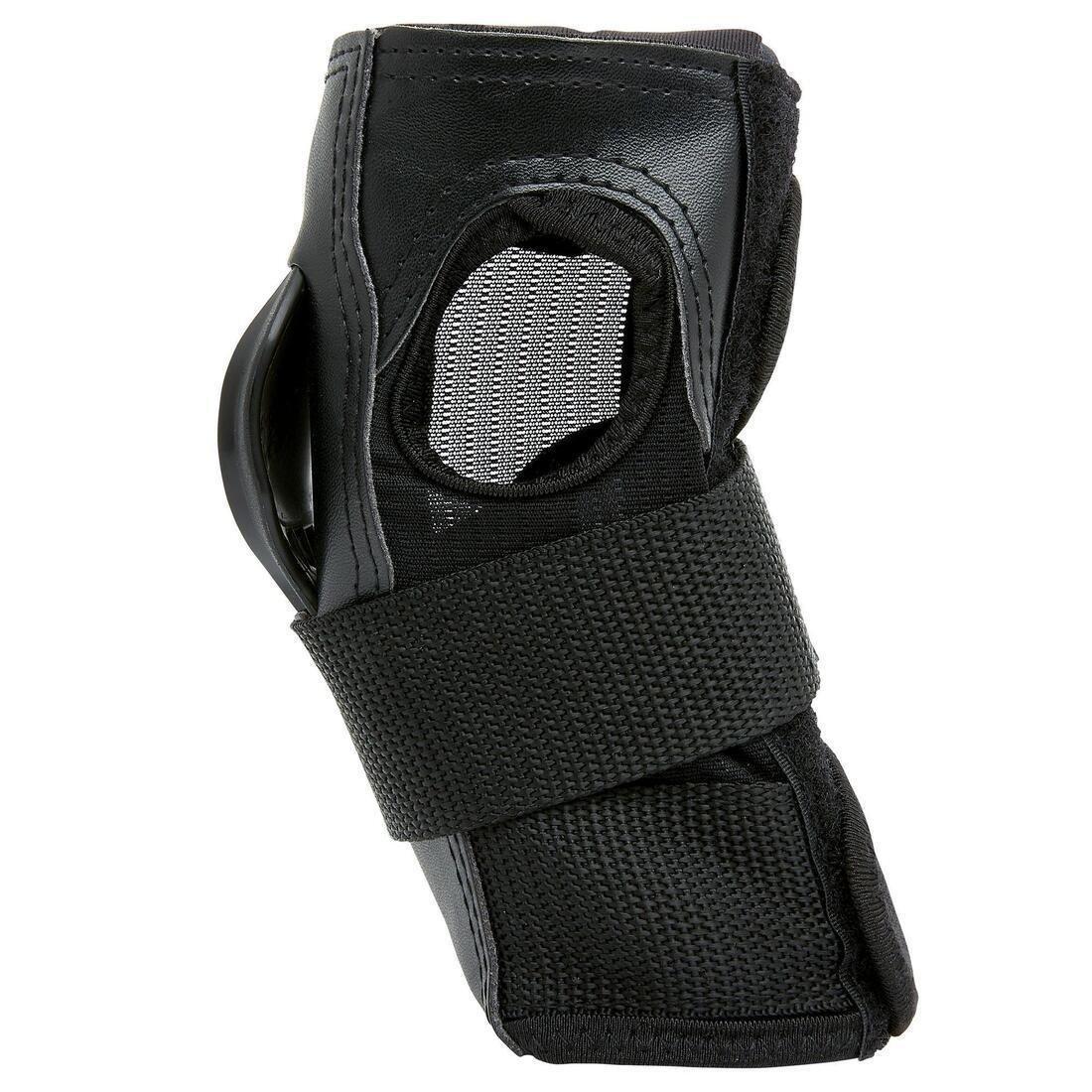 BLACK Fit500 Adult Skating Wrist Guards, , large image number 11