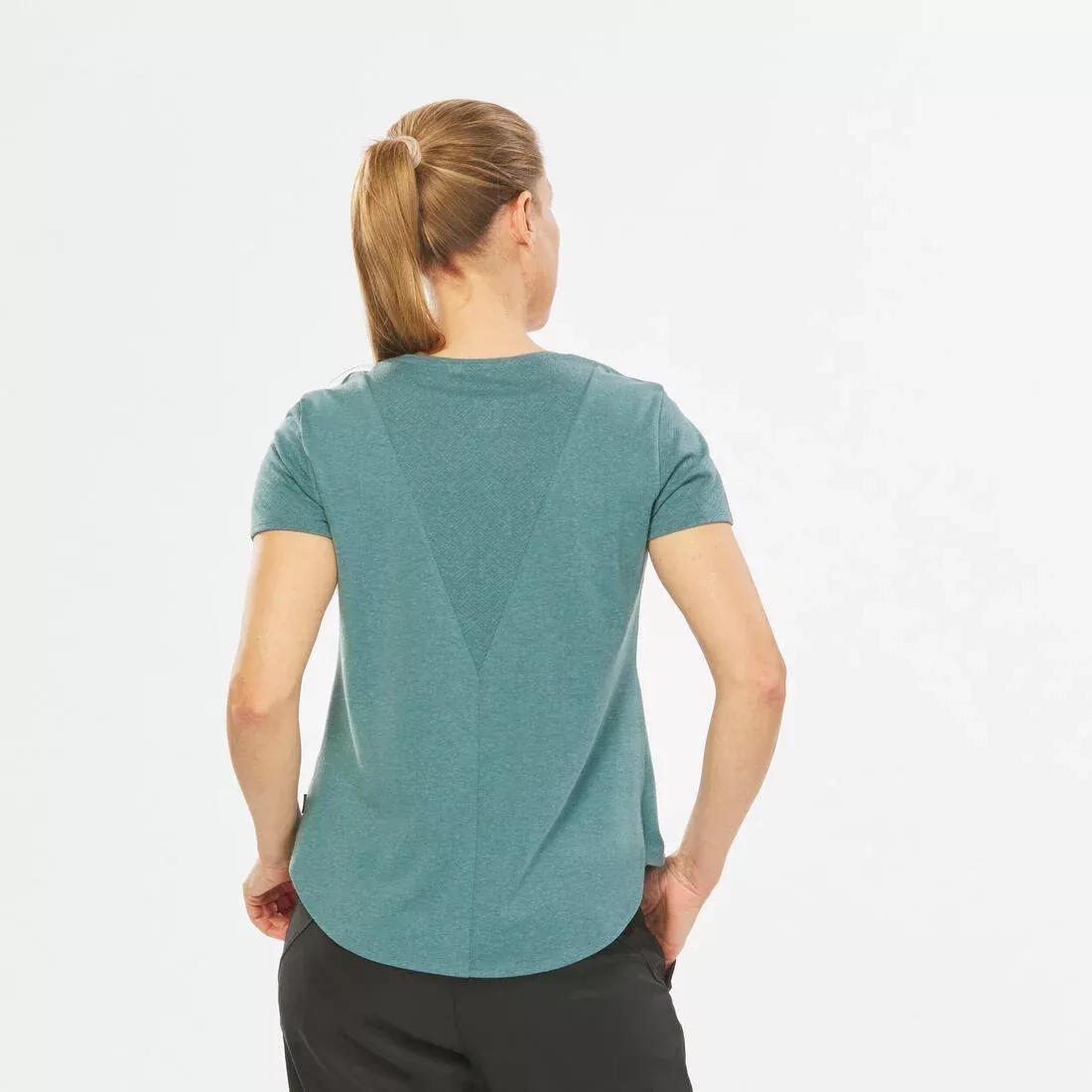 Women Hiking T-Shirt - Nh500, Navy, , large image number 6