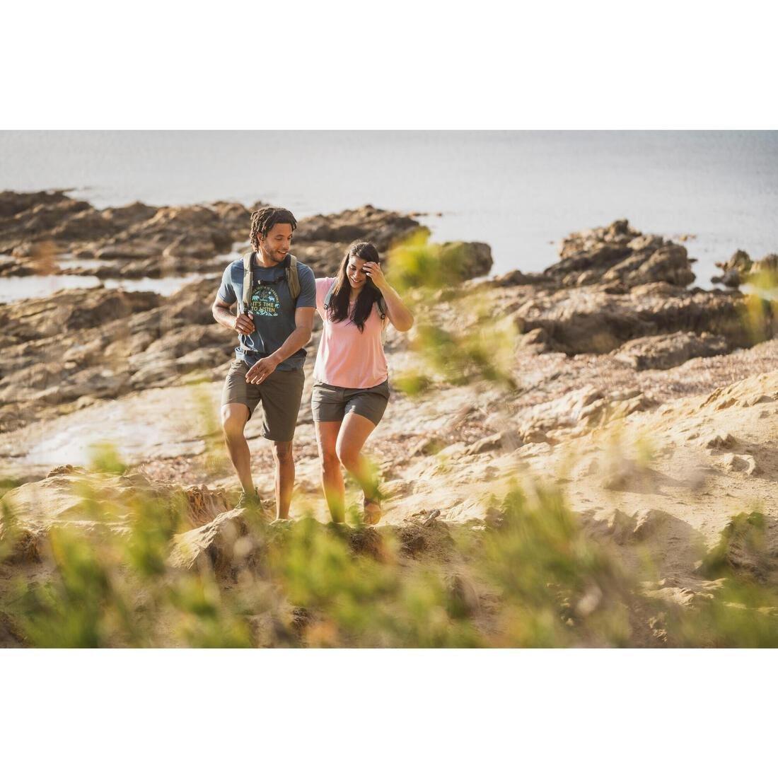 Women Hiking T-Shirt - NH500, Navy, 5401_000, large image number 11