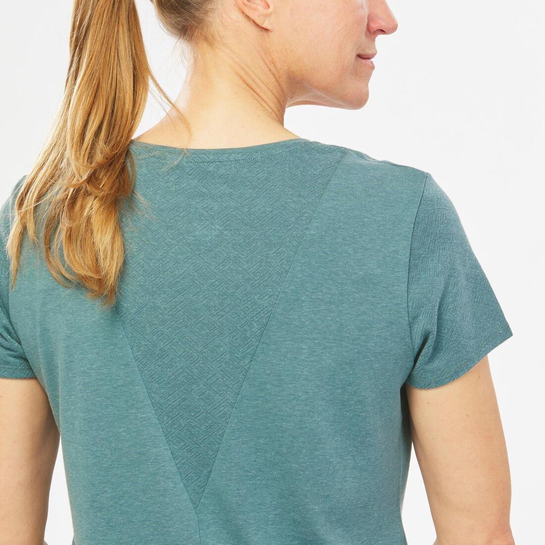 Women Hiking T-Shirt - NH500, Navy, 5401_000, large image number 12