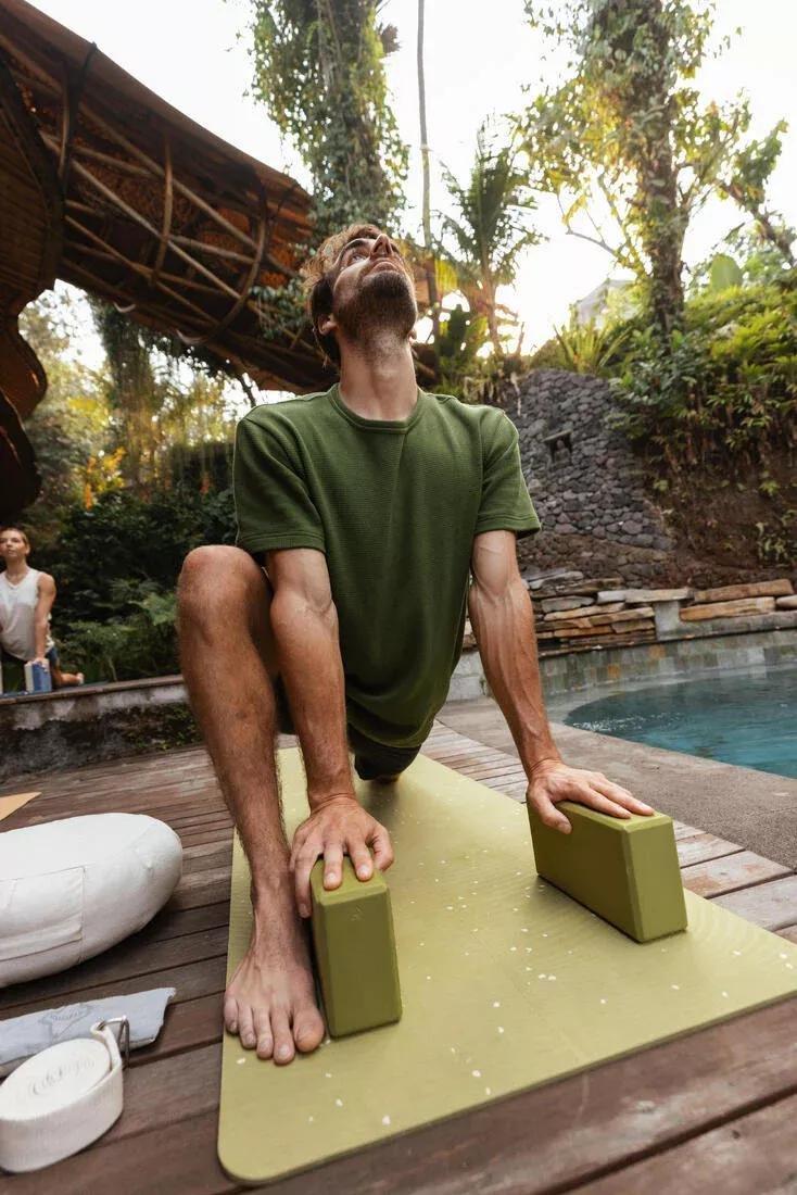 NAVY BLUE 5 mm Grippy and Comfortable Gentle Yoga Mat, No Color, large image number 11