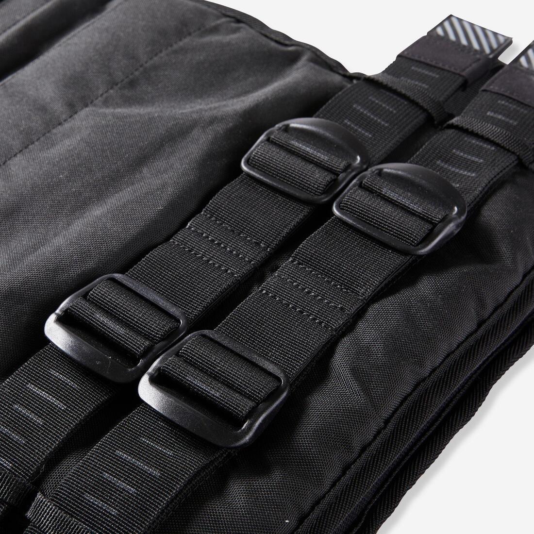 Adjustable Weight Training Weighted Vest 6 to 10 kg, No Color, large image number 5