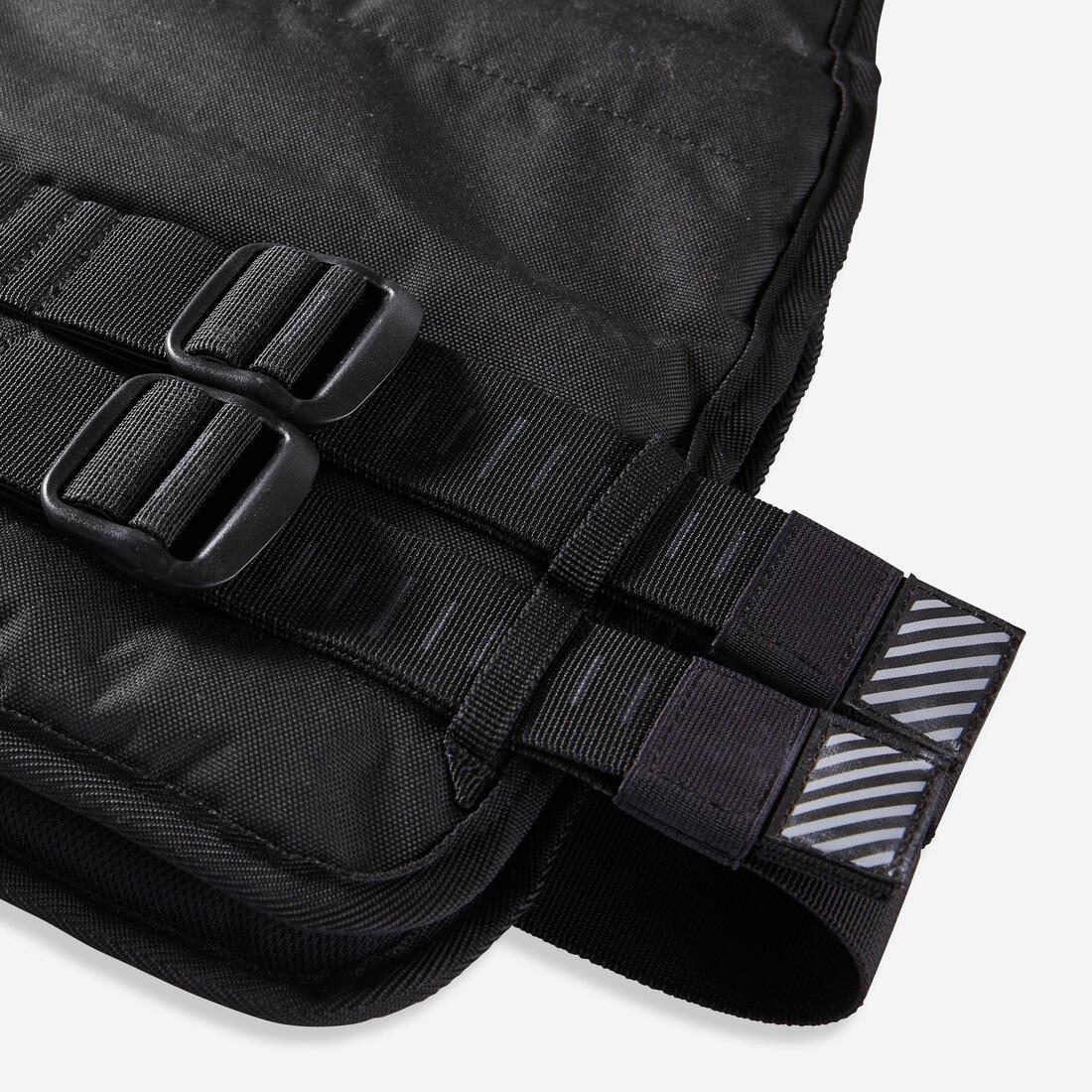 Adjustable Weight Training Weighted Vest 6 to 10 kg, No Color, large image number 6