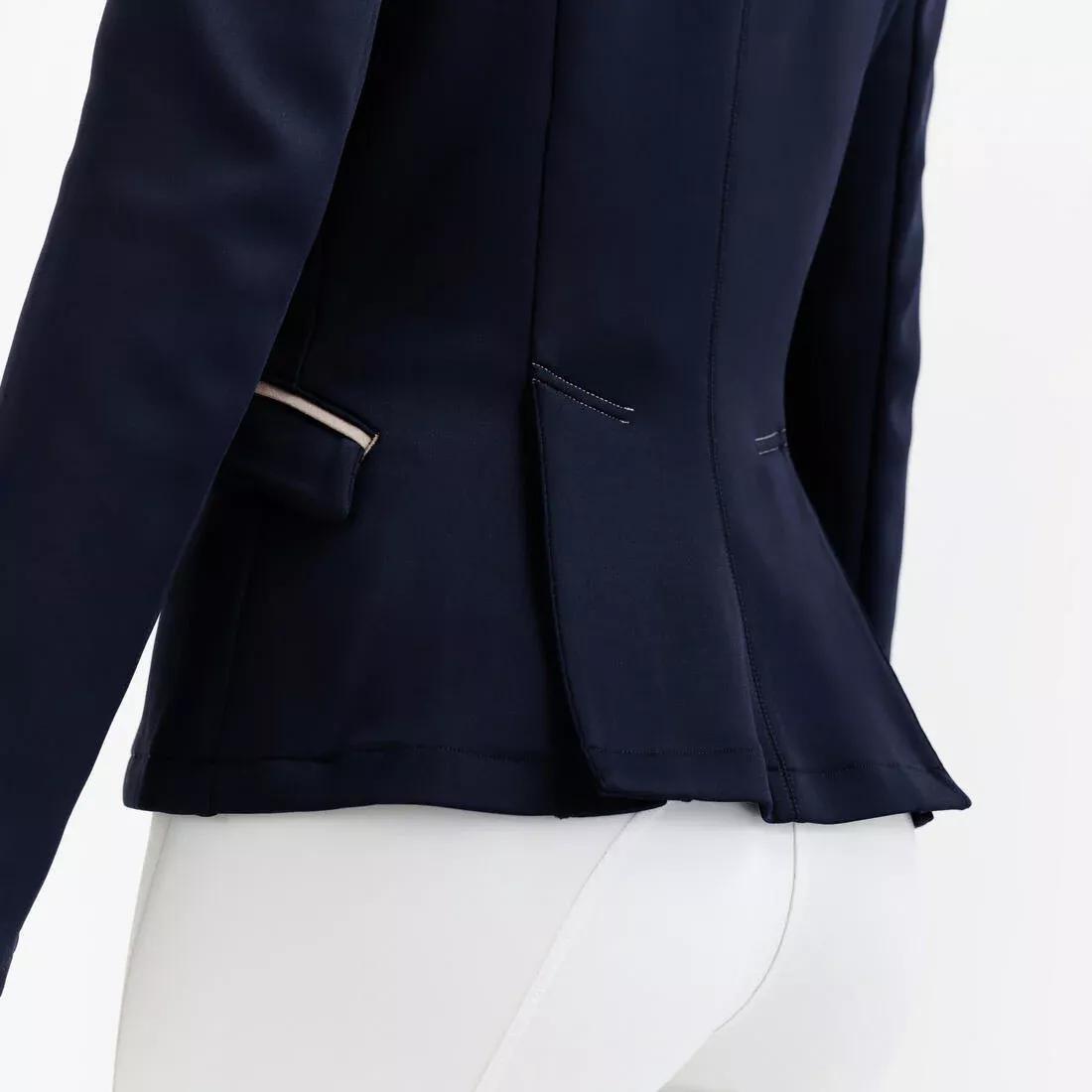 Women Horse Riding Show Jacket, Navy, No Color, large image number 4
