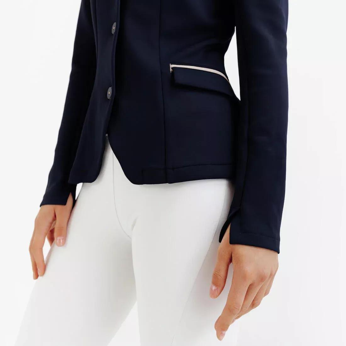 Women Horse Riding Show Jacket, Navy, No Color, large image number 5