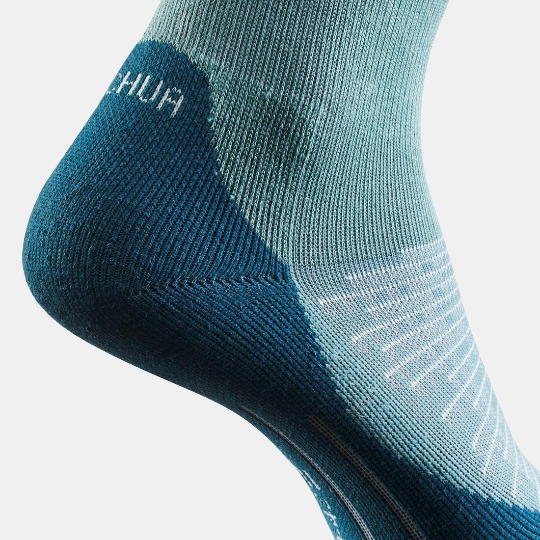 Unisex Sock Hike 100 High - Pack Of 2 Pairs, Blue, No Color, large image number 8