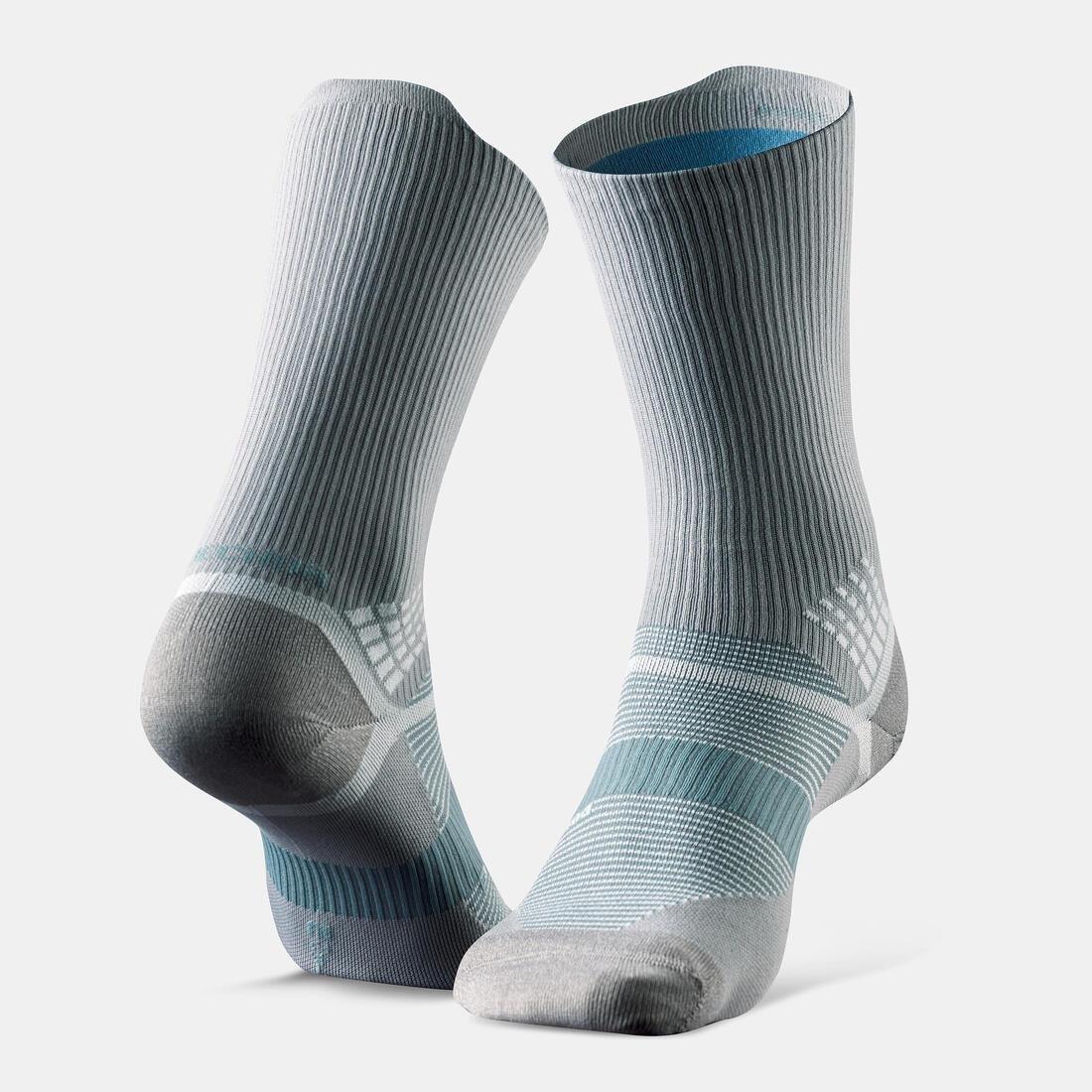 TURQUIN BLUE Hiking socks - Hike 520 Double Highx 2 pairs, No Color, medium