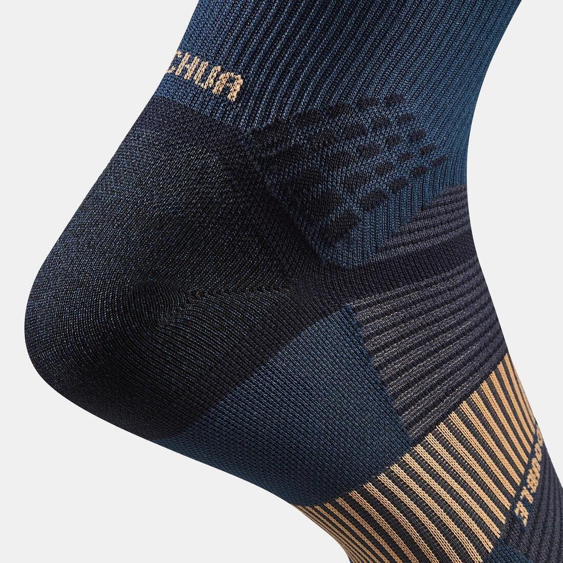 TURQUIN BLUE Hiking socks - Hike 520 Double Highx 2 pairs, No Color, large image number 8