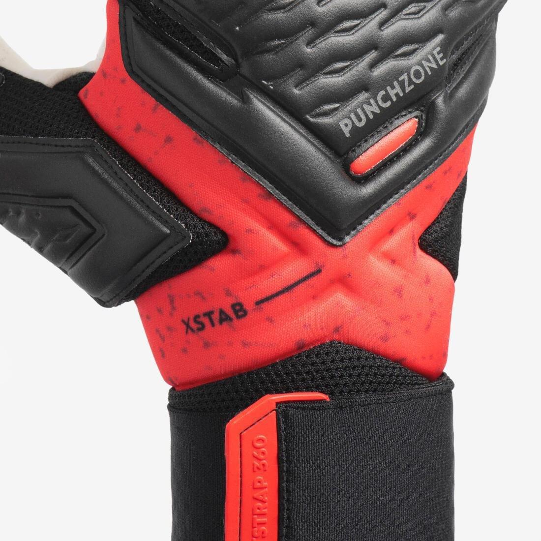 Adult Football Goalkeeper Gloves - F900 Viralto, Black, No Color, large image number 4