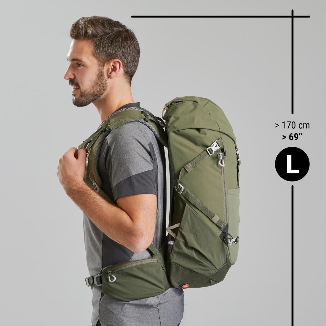 Mountain Hiking 30 L Backpack - Mh500, Green, , large image number 3