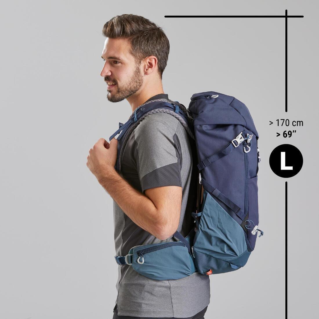Mountain Hiking 30 L Backpack - Mh500, Green, , large image number 11