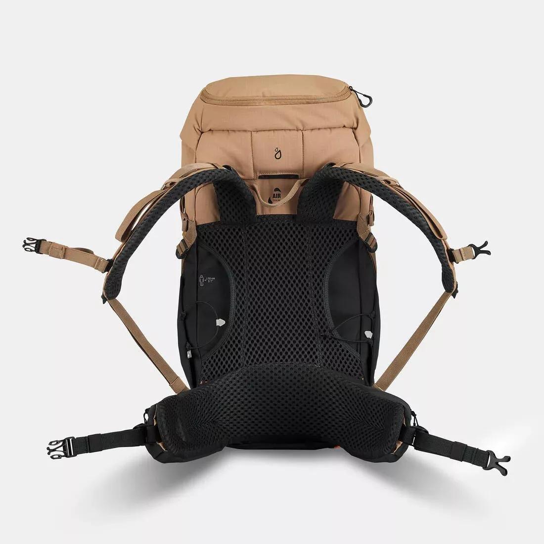 CAMEL BROWN Mountain hiking backpack 40L - MH500, No Color, large image number 6