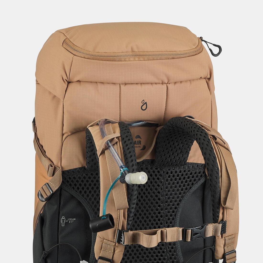 CAMEL BROWN Mountain hiking backpack 40L - MH500, No Color, large image number 11