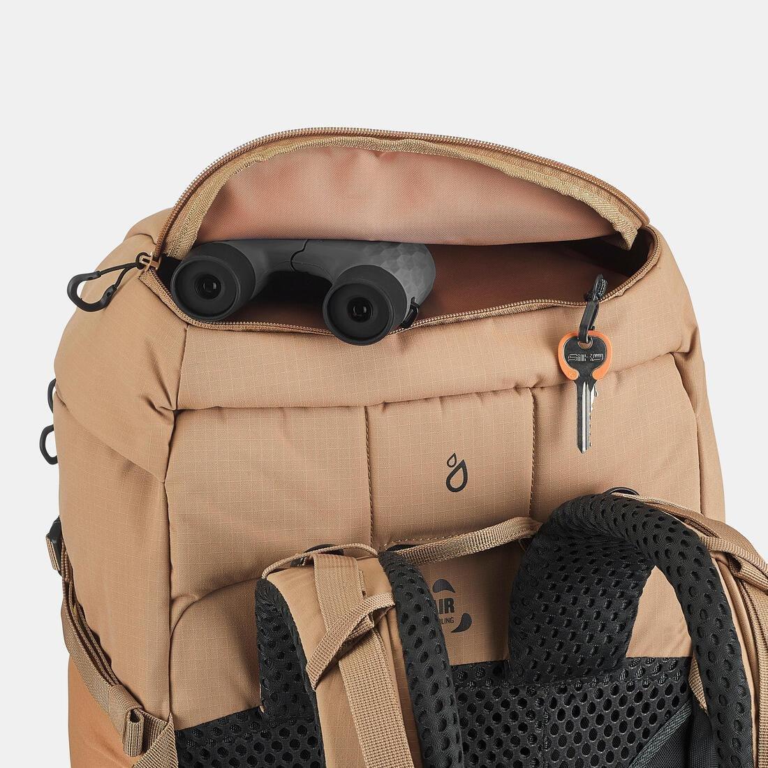 CAMEL BROWN Mountain hiking backpack 40L - MH500, No Color, large image number 13