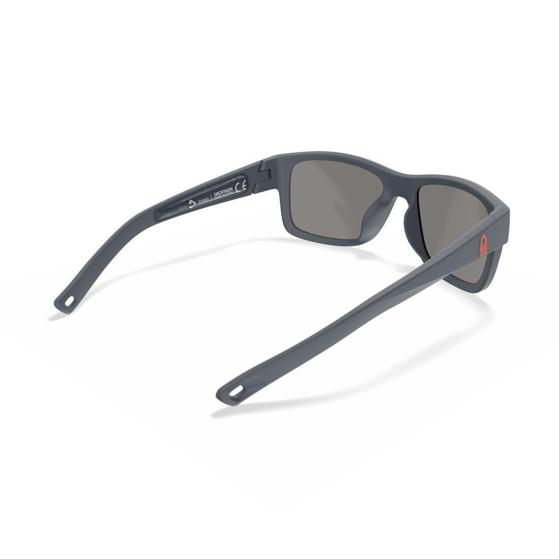 Men Sailing Floating Polarised Sunglasses - 100 Size S, Black, No Color, medium