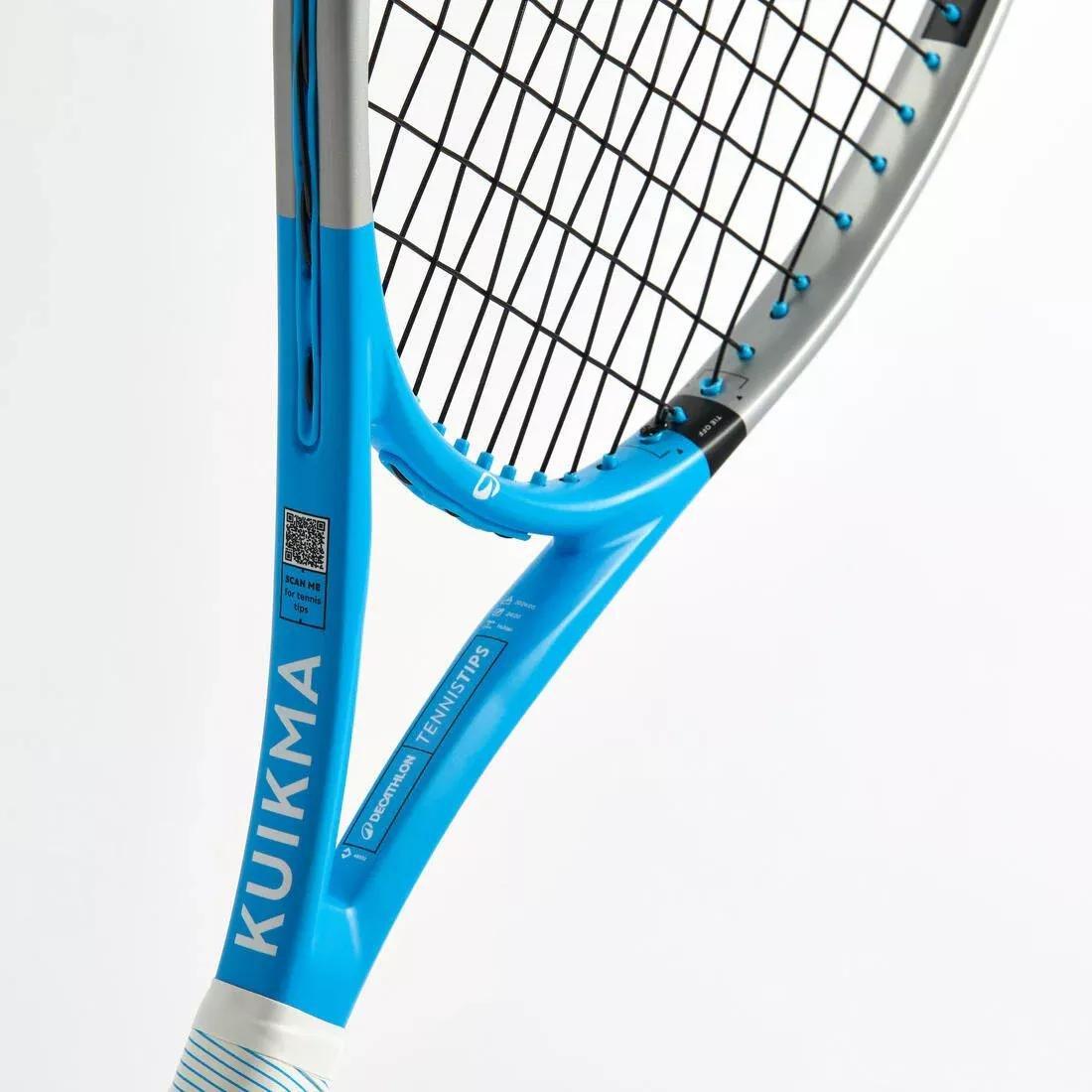 Kids Unisex Tennis Racket Easy Comp 25", Blue, No Color, large image number 4