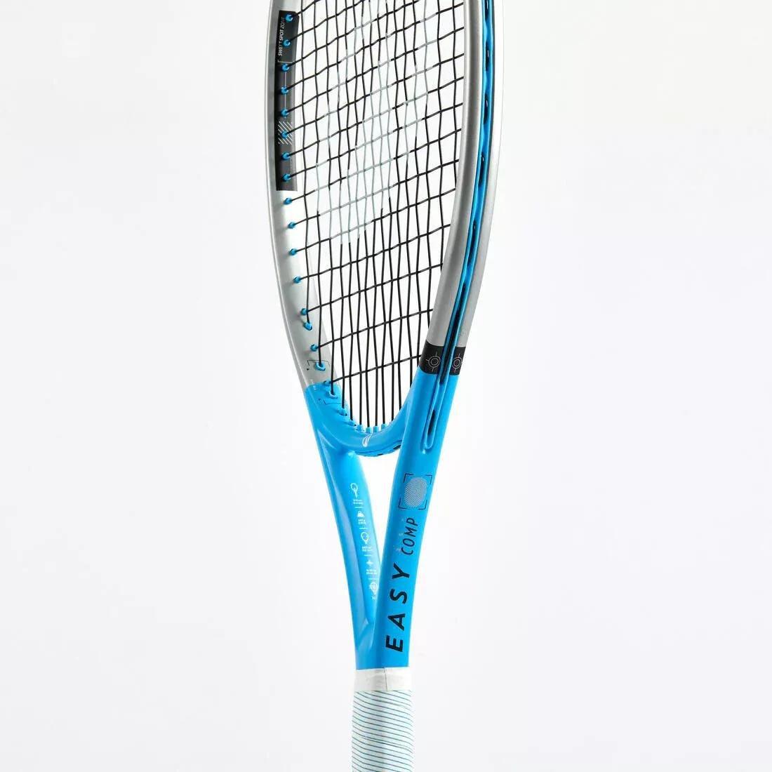 Kids Unisex Tennis Racket Easy Comp 25", Blue, No Color, large image number 6