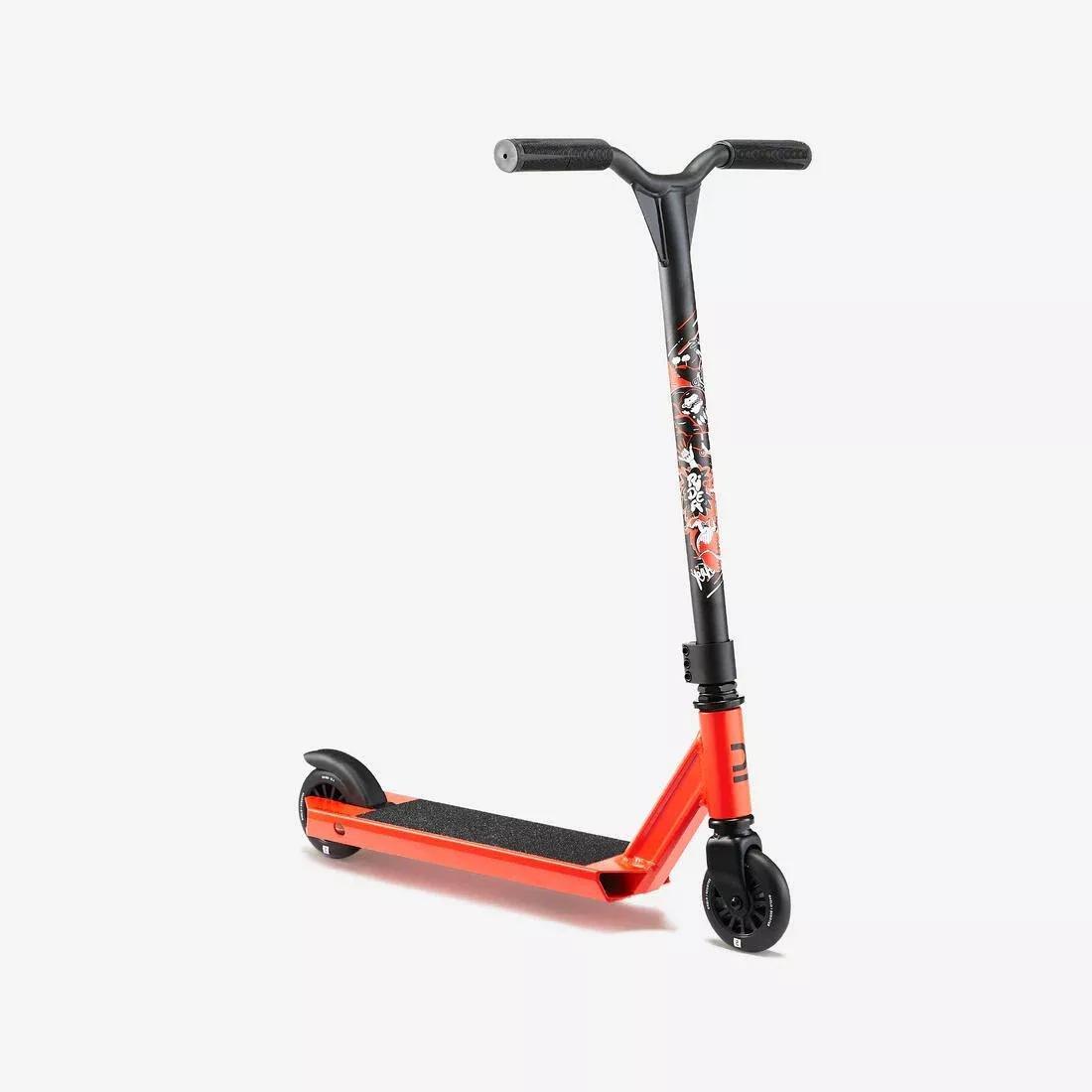 Kids Stunt Scooter - MF100, Red, No Color, medium