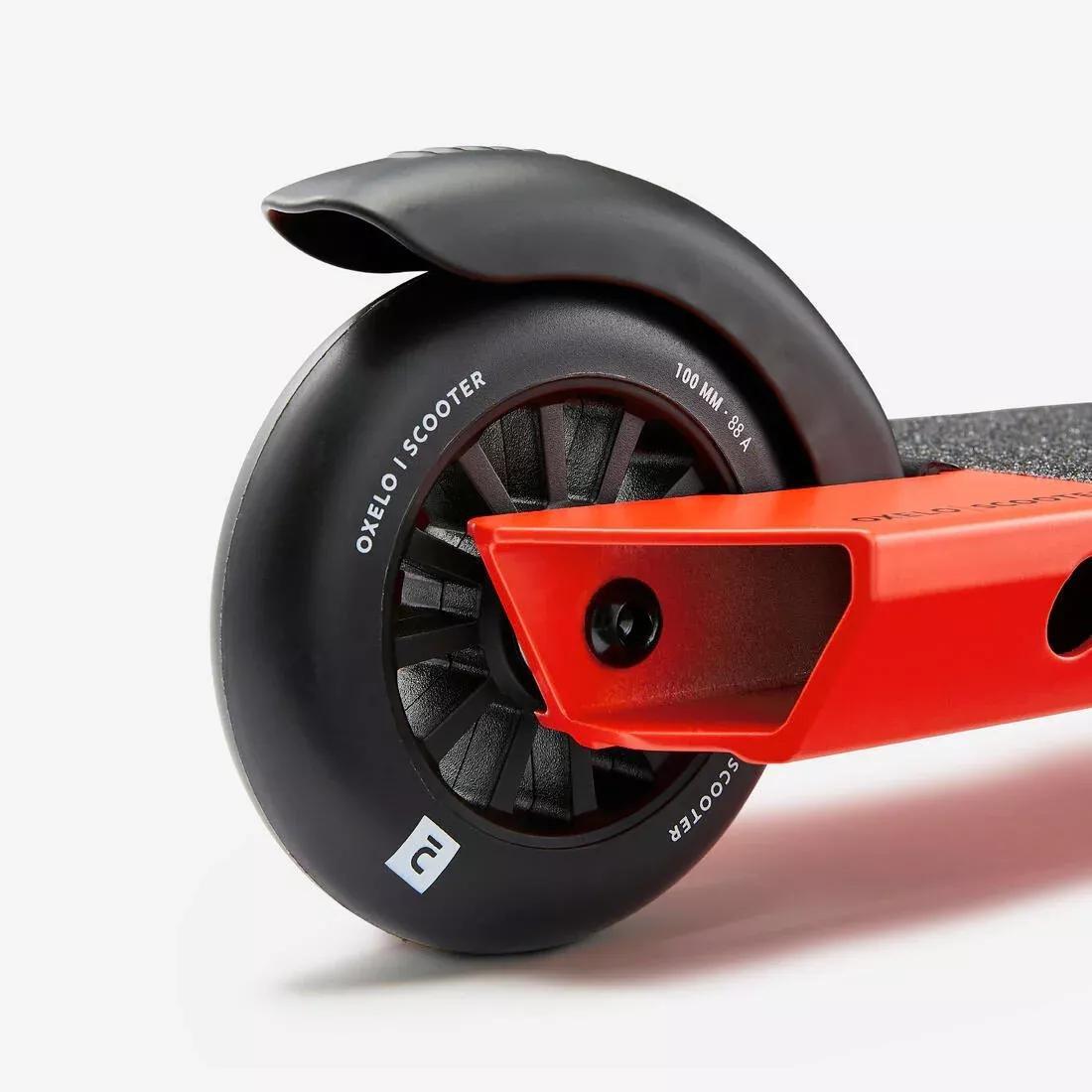 Kids Stunt Scooter - MF100, Red, No Color, large image number 4