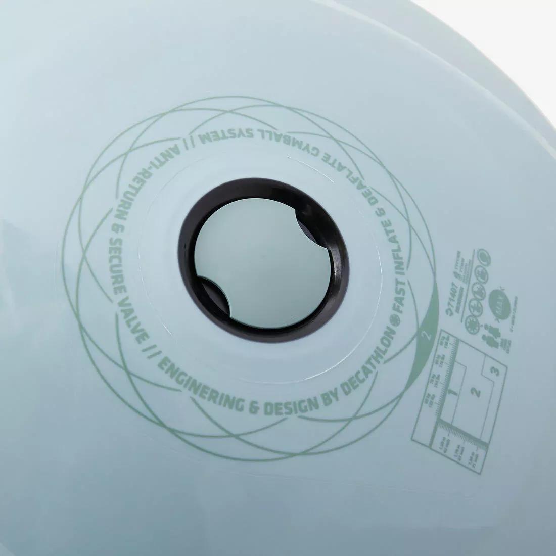 FROZEN GREEN Gym Ball with Pump Included for Quick Inflation/Deflation Size 2/65 cm, No Color, large image number 3